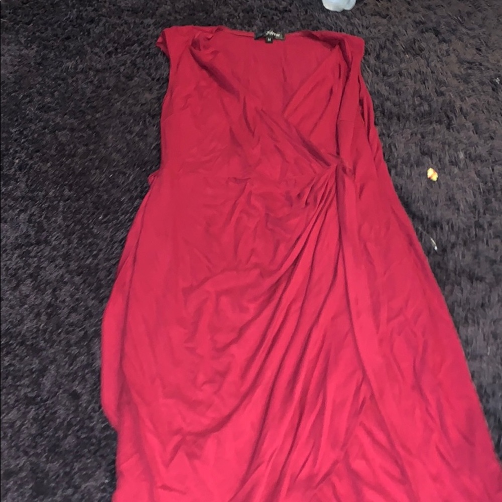 Red dress